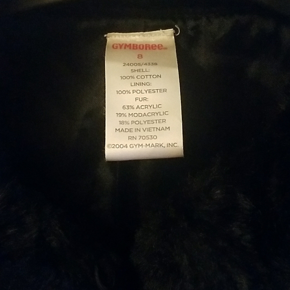 Black Gymboree Jacket size 8 - Picture 2 of 5